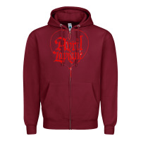 Burgundy avril lavigne Zipper Hoodie - InspiraDesign