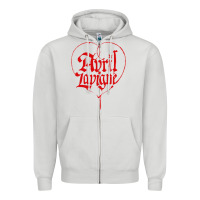 Dove Grey avril lavigne Zipper Hoodie - InspiraDesign
