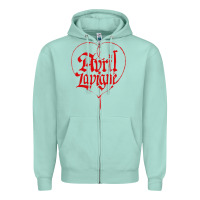 Seafoam avril lavigne Zipper Hoodie - InspiraDesign