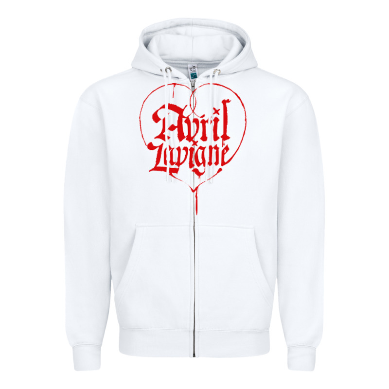 Avril Lavigne Zipper Hoodie by InspiraDesign | Teevron