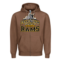 Chestnut framingham state Zipper Hoodie - InspiraDesign