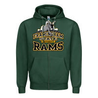 Sports Green framingham state Zipper Hoodie - InspiraDesign