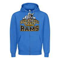 True Royal framingham state Zipper Hoodie - InspiraDesign