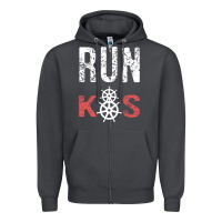 Smoke RUN k8s Zipper Hoodie - InspiraDesign
