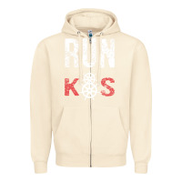 Sandshell RUN k8s Zipper Hoodie - InspiraDesign