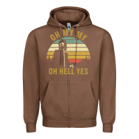 Chestnut oh my my oh hell yes petty funny music fans gifts Zipper Hoodie - InspiraDesign