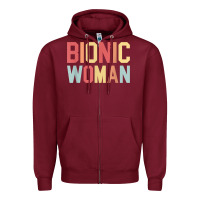 Bionic Woman Injury Accident Broken Hip Leg Arm Surgery T Shirt Zipper Hoodie | Teevron