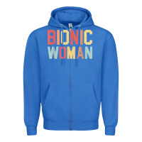 True Royal bionic woman injury accident broken hip leg arm surgery t shirt Zipper Hoodie - InspiraDesign