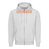 Dove Grey propagandhi Zipper Hoodie - InspiraDesign
