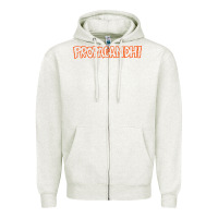 Oatmeal Heather propagandhi Zipper Hoodie - InspiraDesign