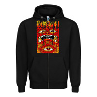 Black Kite fly Zipper Hoodie - InspiraDesign