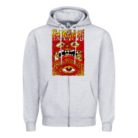 Heather Grey Kite fly Zipper Hoodie - InspiraDesign