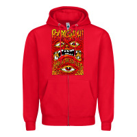 Red Kite fly Zipper Hoodie - InspiraDesign