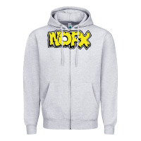 Heather Grey Ṇ0FX NEW C0LLECTI0N Zipper Hoodie - InspiraDesign