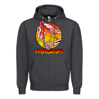 Smoke Propagandhi Merch Essential Zipper Hoodie - InspiraDesign