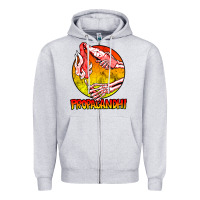 Heather Grey Propagandhi Merch Essential Zipper Hoodie - InspiraDesign
