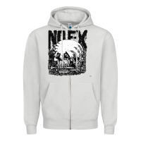 Dove Grey erfssfs Zipper Hoodie - InspiraDesign