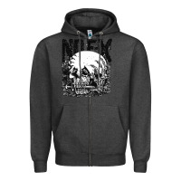 Charcoal Heather erfssfs Zipper Hoodie - InspiraDesign