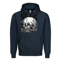Navy erfssfs Zipper Hoodie - InspiraDesign