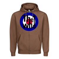 Chestnut rock and roll Zipper Hoodie - InspiraDesign