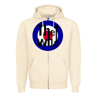 Sandshell rock and roll Zipper Hoodie - InspiraDesign