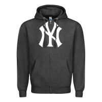 Charcoal Heather Vintage Zipper Hoodie - InspiraDesign