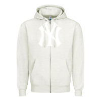 Oatmeal Heather Vintage Zipper Hoodie - InspiraDesign