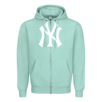 Seafoam Vintage Zipper Hoodie - InspiraDesign