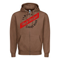 Chestnut jamaica red stripe lager beer Zipper Hoodie - InspiraDesign