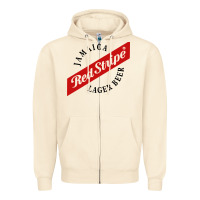 Sandshell jamaica red stripe lager beer Zipper Hoodie - InspiraDesign