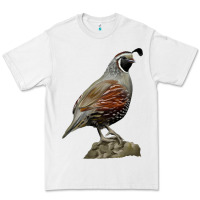 White California Quail Bird Premium Tee - RanaPortraitStore