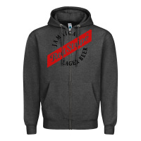 Charcoal Heather jamaica red stripe lager beer Zipper Hoodie - InspiraDesign