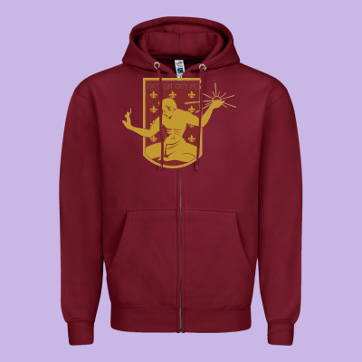 Usa,  Detroit City Fc Zipper Hoodie Designed By Inspiradesign