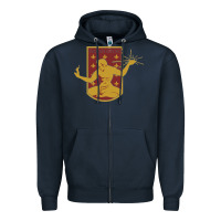 Navy usa,  detroit city fc Zipper Hoodie - InspiraDesign