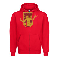 Red usa,  detroit city fc Zipper Hoodie - InspiraDesign