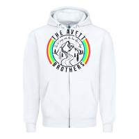 White the avett brothers Zipper Hoodie - InspiraDesign