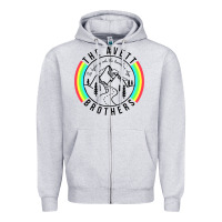 Heather Grey the avett brothers Zipper Hoodie - InspiraDesign