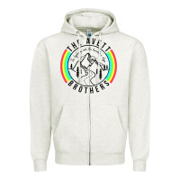 Oatmeal Heather the avett brothers Zipper Hoodie - InspiraDesign