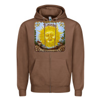 Chestnut Klaatu Classic Zipper Hoodie - InspiraDesign