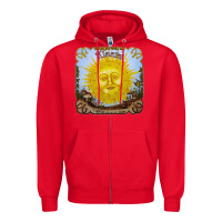 Red Klaatu Classic Zipper Hoodie - InspiraDesign