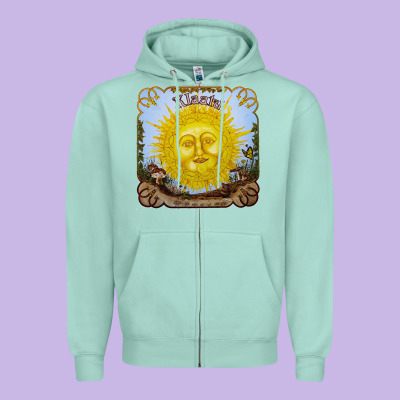 Klaatu Classic Zipper Hoodie Designed By Inspiradesign