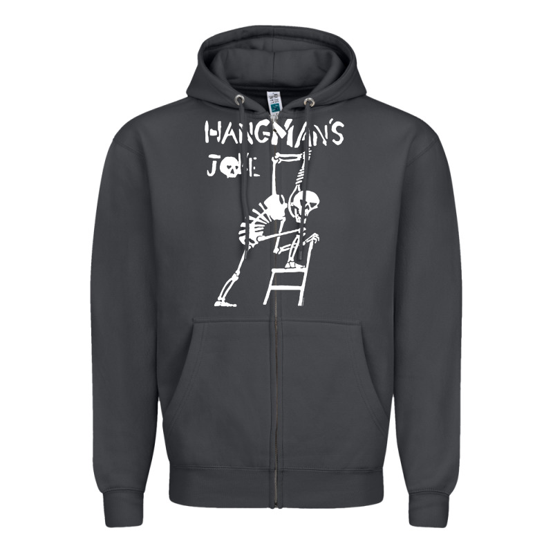 Hangmans Joke Zipper Hoodie by InspiraDesign | Teevron