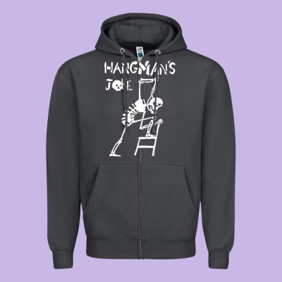 Hangmans Joke Zipper Hoodie Designed By Inspiradesign