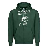 Sports Green Hangmans Joke Zipper Hoodie - InspiraDesign
