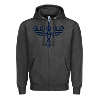 Charcoal Heather goose music Zipper Hoodie - InspiraDesign