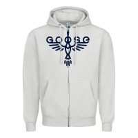 Dove Grey goose music Zipper Hoodie - InspiraDesign