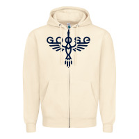 Sandshell goose music Zipper Hoodie - InspiraDesign