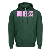 Sports Green homeless Zipper Hoodie - InspiraDesign