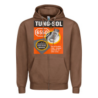 Chestnut TungSol 6550 Zipper Hoodie - InspiraDesign