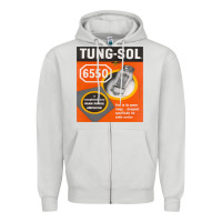 Dove Grey TungSol 6550 Zipper Hoodie - InspiraDesign